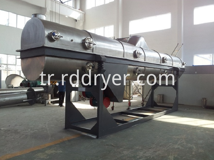 vibrating-fluidized dryer